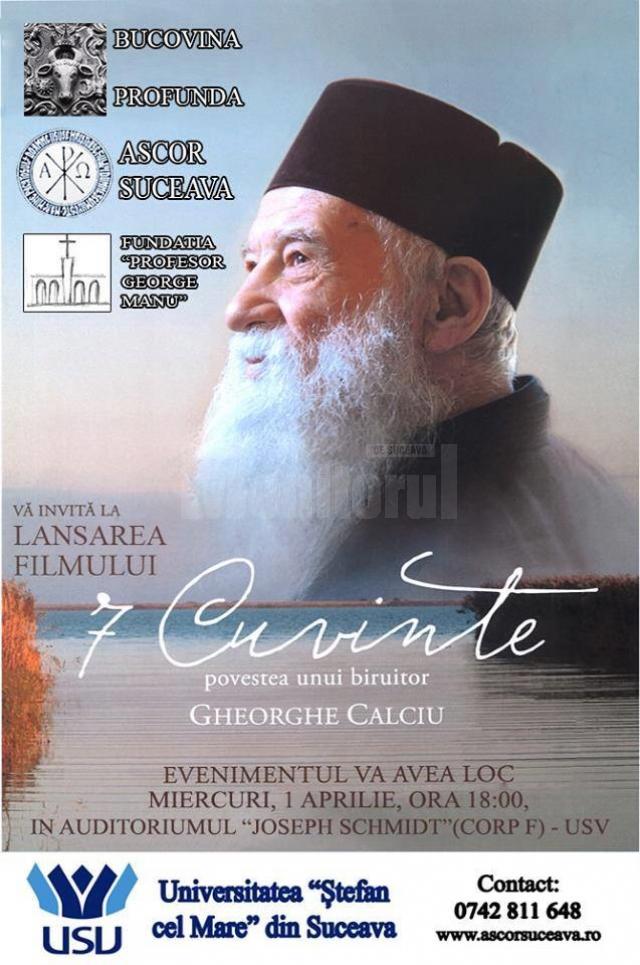 Filmul „7 Cuvinte”, la Auditorium „Joseph Schmidt”