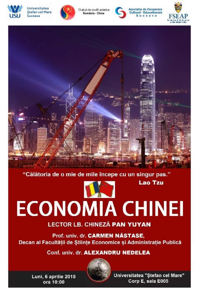 Prezentarea economiei Chinei, la USV