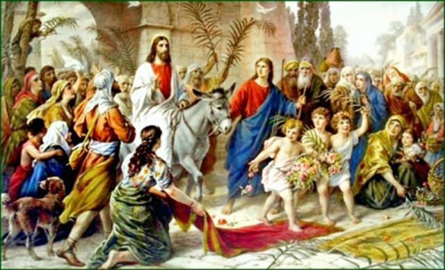 Intrarea Domnului în Ierusalim, Duminica Floriilor