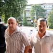 În 2010, aduşi la arestare, George Tărâţă, zis „Cuşu”, în stânga, şi Constantin Nistor, zis „Copilu”, în dreapta