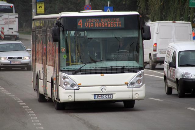 Autobuzele şi microbuzele TPL din municipiul Suceava vor circula cu un număr redus de curse
