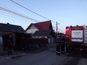 Incendiu la o cizmărie din Burdujeni