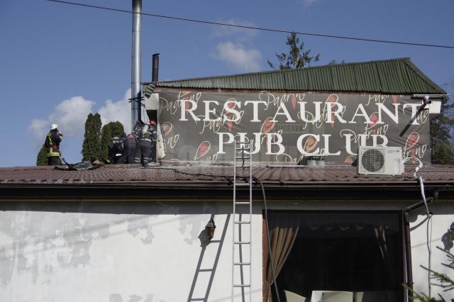 Alarmă de incendiu la restaurantul Padrino din Suceava