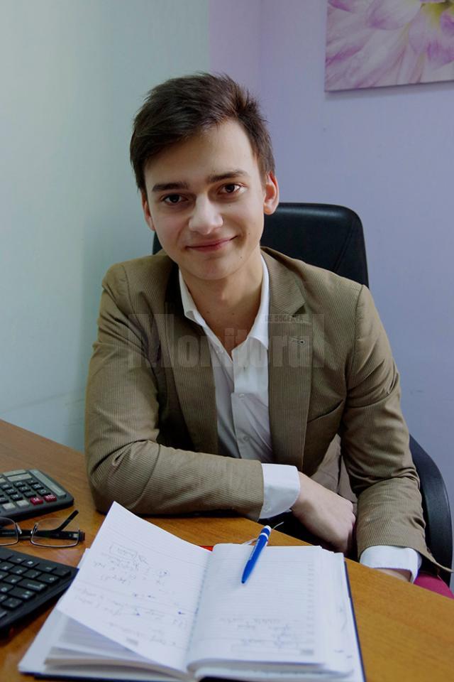 Lucian Bicsi, de la Colegiul Naţional "Ştefan cel Mare" Suceava