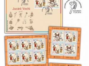 Emisiunea de mărci poştale „Europa 2015 - Jucării vechi”