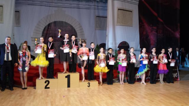 Darius Mazilu și Denisa Mazarache - locul I (D 12-13), Mario Bujoreanu și Ilinca Darabă - locul II (D 12-13)