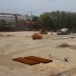 Într-o lună de zile, stratul de beton al stadionului va fi finalizat