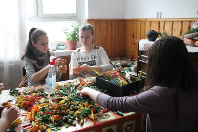 Mini – târg de primăvară la Gura Humorului