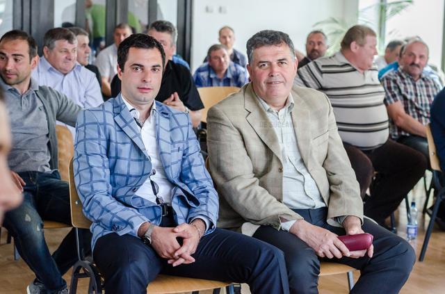 Cei doi contracandidaţi la funcţia de vicepreşedinte al AJF Suceava, înaintea votului final