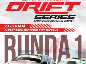 Cei mai buni piloţi de drift din România vor oferi un spectacol plin de adrenalină în parcarea Shopping City Suceava