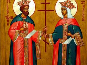Sfinţii Constantin şi Elena. Foto: doxologia.ro