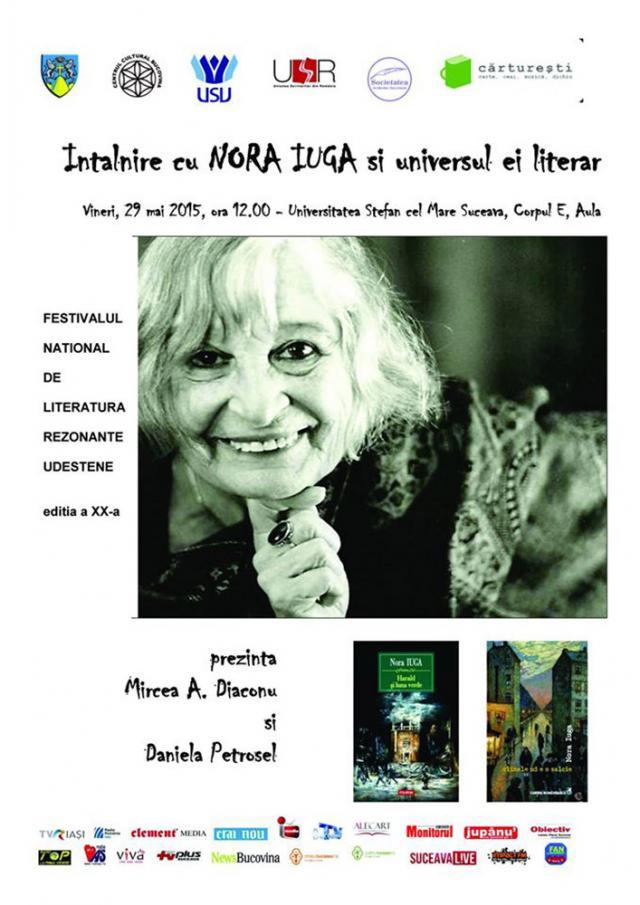 Întâlnire cu Nora Iuga şi universul ei literar