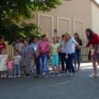 Copii şi profesori plini de fericire, de 1 Iunie, la Fălticeni