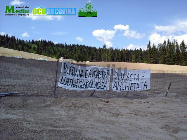 Un amplu protest împotriva acestui proiect, dar şi a tăierilor ilegale de păduri, este programat vineri după-amiază, la ora 17.00, în faţa Prefecturii Suceava