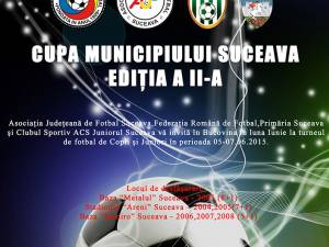 600 de mici fotbalişti se vor întrece la Cupa Municipiului Suceava
