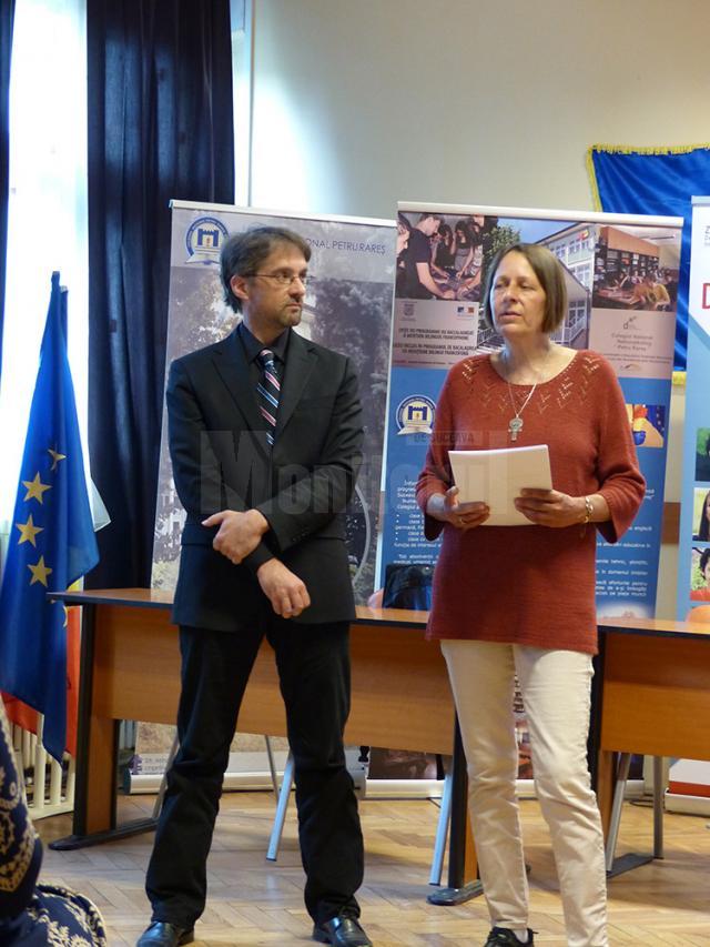 Festivitate de premiere a elevilor care au obţinut Diploma Internaţională de Limba Germană, la Colegiul „Petru Rareş”