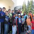 Excursie pentru copiii care participă la cateheză, la Biserica „Sf. Dumitru” din Suceava