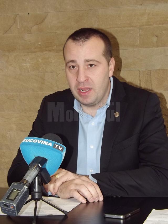 Viceprimarul municipiului Suceava Lucian Harşovschi
