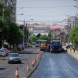 Turnarea covorului asfaltic pe bulevardul George Enescu