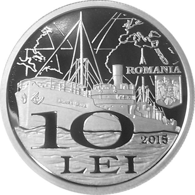 Emisiune numismatică dedicată împlinirii a 115 ani de la nașterea Irinei Constantziu – Vlassopol, prima femeie ofiţer din Marina Comercială Română