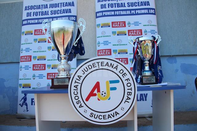 Trofeele acordate celor două finaliste ale fazei județene din Cupa României