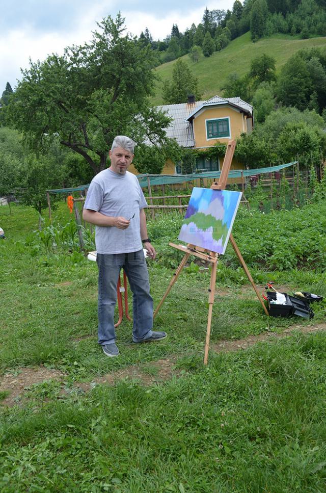 Tabără de pictură la Frumosu