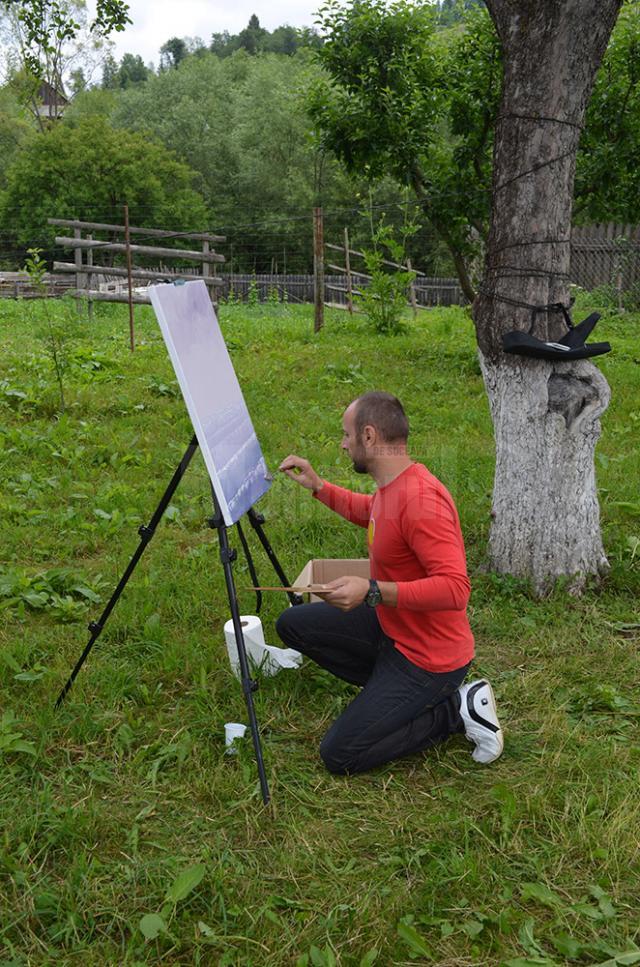 Tabără de pictură la Frumosu