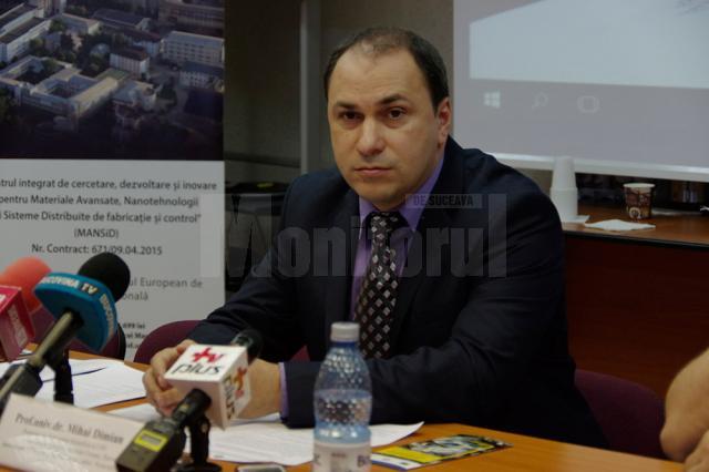 Prof. univ. dr. ing. Mihai Dimian, prorectorul responsabil de activitatea de cercetare a USV