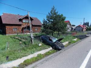 Accidentul s-a petrecut la Poiana Stampei, iar la volan se afla un lituanian în vârstă de 72 de ani