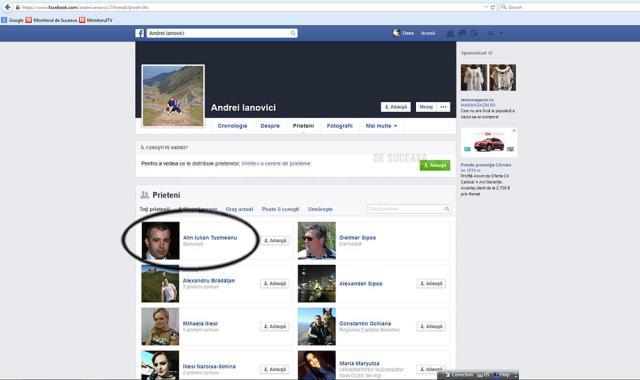 Secretarul de stat Alin Tucmeanu este în lista de prieteni pe Facebook a directorului Andrei Ianovici