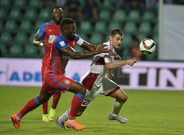 Steliştii au făcut un prim pas spre calificarea în turul III preliminar al Ligii Campionilor