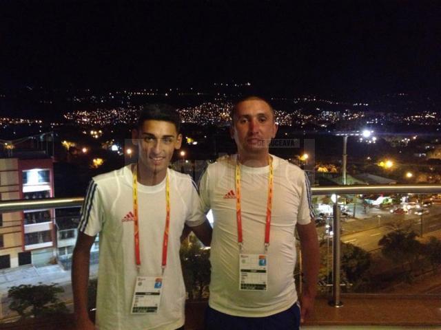 Atletul Andrei Dorin Rusu şi antrenorul Cristian Prâsneac se află în Columbia