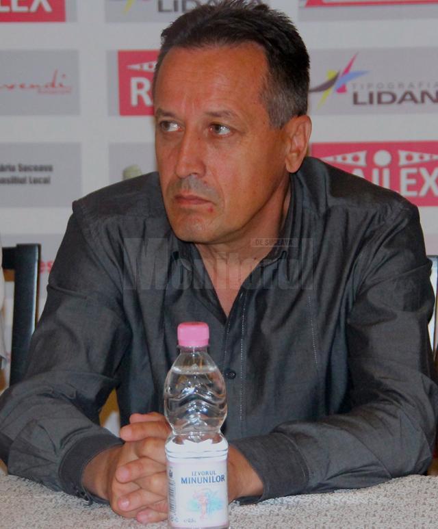 Preşedintele executiv al Rapidului, Dumitru Moldovan.