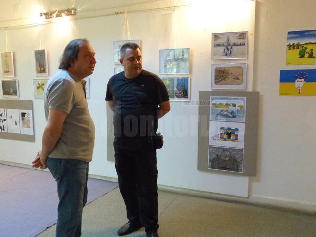 Un caricaturist german, desemnat câştigătorul celei de-a IX-a ediţii a Expoziţiei Internaţionale de Grafică Satirică „Bucovina”