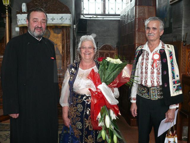Nuntă de aur la Biserica cu hramul “Sfântul Ilie”, protectorul municipiului Fălticeni