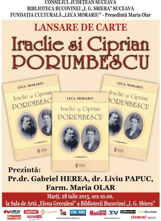 Lansare de carte, la Biblioteca Bucovinei „I.G. Sbiera”