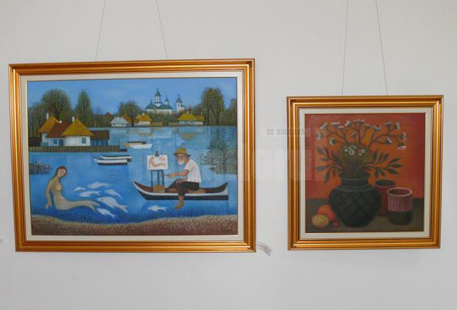 Vernisajul expoziţiei de pictură