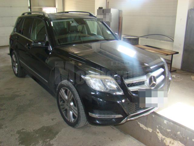 Mercedes furat din Cehia în 2007, depistat în PTF Siret