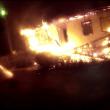 Incendiu violent, cu pericol de explozie din cauza unor butelii, la casa unei bătrâne