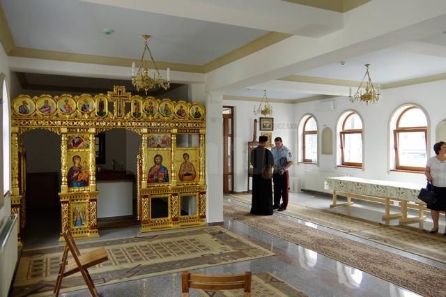 Ieri a fost inaugurat Punctul de informare turistică construit în curtea interioară a Bisericii „Învierea Domnului”