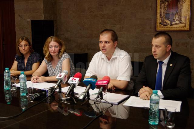 Delegaţia Ministerului Finanţelor Publice şi viceprimarul Lucian Harşovschi