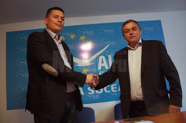 ALDE Suceava este condusă de doi copreşedinţi, deputaţii Cezar Cioată şi Constantin Galan