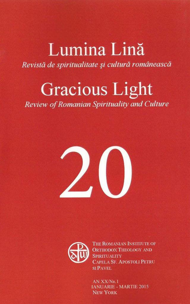 Revista de spiritualitate şi cultură românească Lumina Lină
