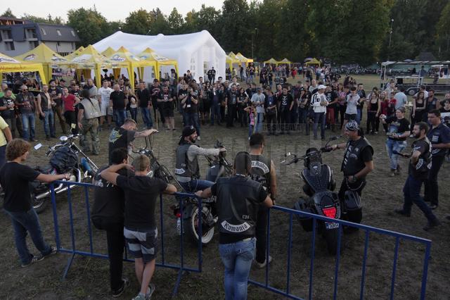 Sute de motociclişti din întreaga ţară au venit în weekend la Suceava