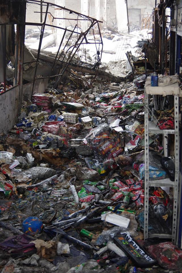 Solicitarea de igienizare a ruinei Complexului Comercial Rozita, respinsă de anchetatori