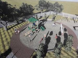 Un nou parc, cu loc de joacă pentru copii, în cartierul Iţcani