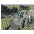 Noul parc de joacă şi de relaxare va avea o suprafaţă de aproape 500 de mp