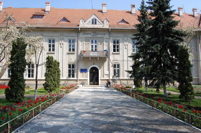 Colegiul Naţional „Eudoxiu Hurmuzachi”, Rădăuţi (Sursa foto: ecohurmuzachi.wordpress.com)