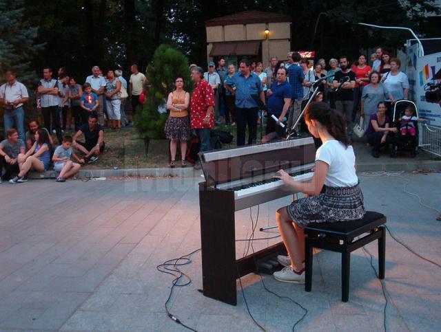 „Serată muzicală în parc”, un experiment interesant de spectacol