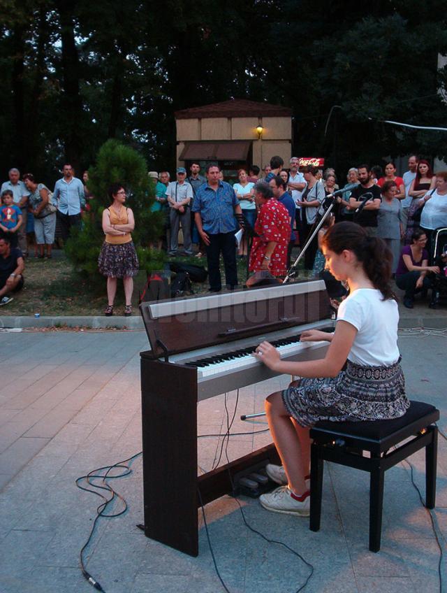 „Serată muzicală în parc”, un experiment interesant de spectacol